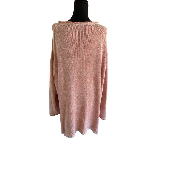 Free People Lenox Tunic Sweater Tunic/Dress - Carrot Cake Combo - LG - Picture 8 of 11